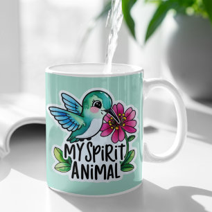 Meine Spirit Animal Hummingbird-Tasse Kaffeetasse