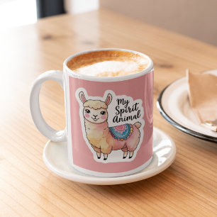 Meine Spirit Animal Llama-Tasse Kaffeetasse
