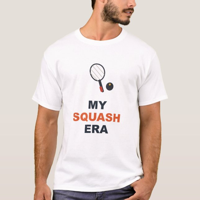 Meine Squash-Ära T-Shirt (Vorderseite)