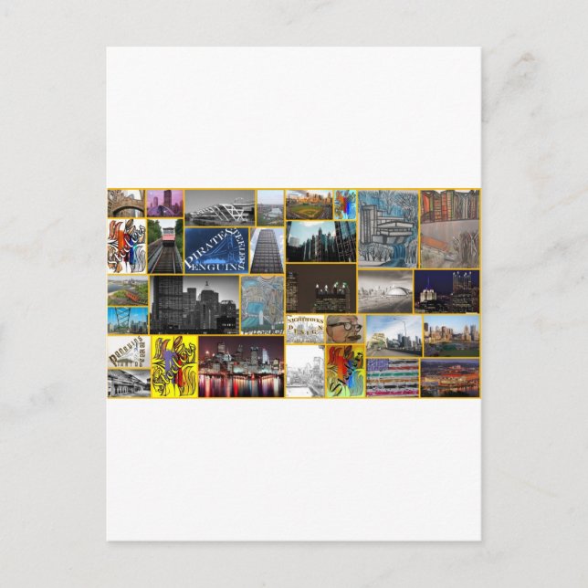 Meine Stadt 2 Postkarte (Vorderseite)