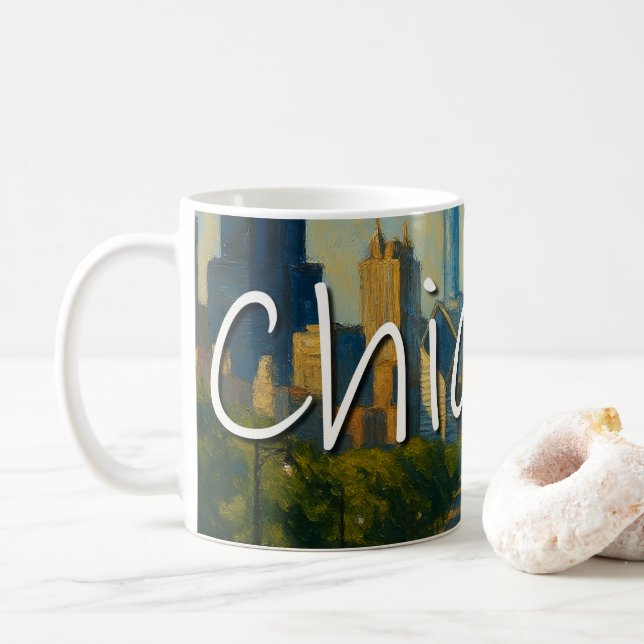 Meine Stadt Tasse (Mit Donut)