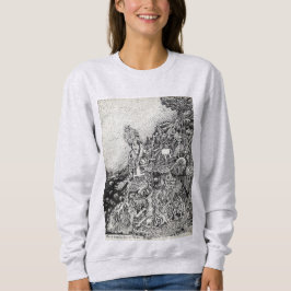 Meine Stadt wurde durch Feuer ins Meer getrieben Sweatshirt