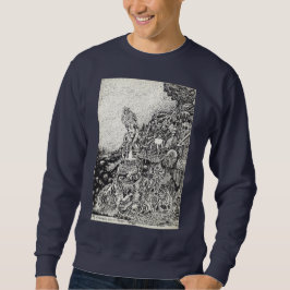 Meine Stadt wurde durch Feuer ins Meer getrieben Sweatshirt