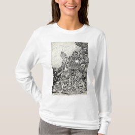 Meine Stadt wurde durch Feuer ins Meer getrieben T-Shirt