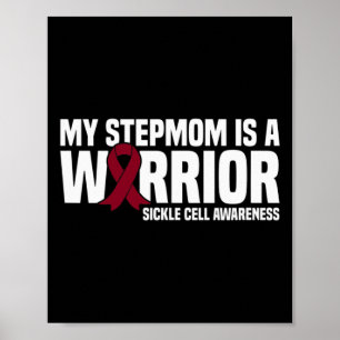 Meine Stepmutter ist ein Warrior-Kranken-Bewusstse Poster