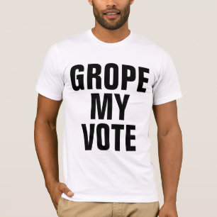 Meine Stimme gegen Trump-Text T-Shirt
