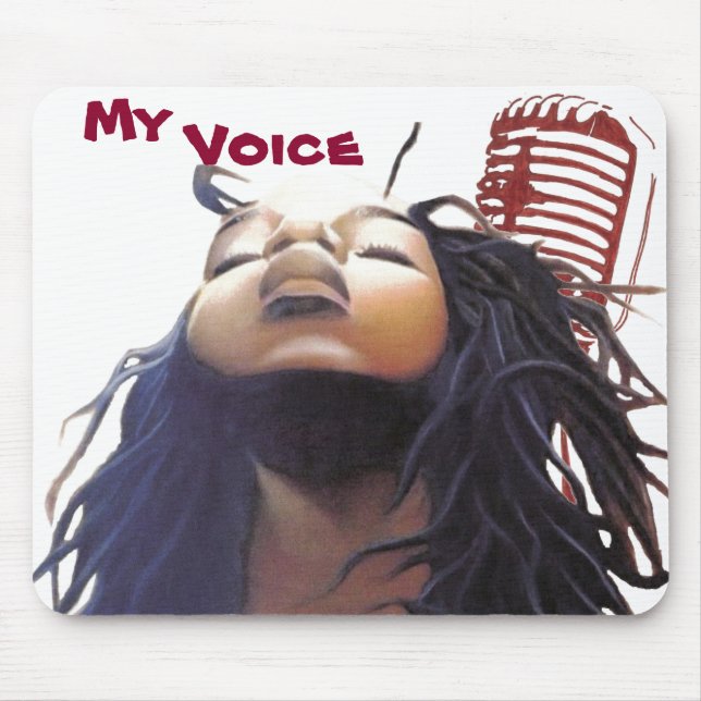 meine Stimme Mousepad (Vorne)