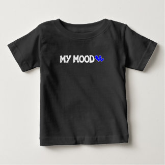 Meine Stimmung – Blue Hearts Ausdruck Cute Baby T-shirt