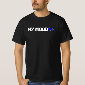 Meine Stimmung – Blue Hearts Ausdruck Cute T-Shirt