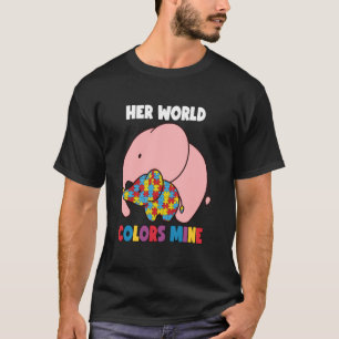 Meine Stolz Mutter Tochter Autistische Mädchen Aut T-Shirt