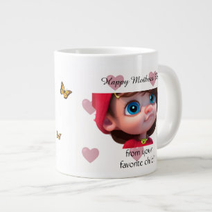Meine supercoole Mutter Jumbo-Tasse