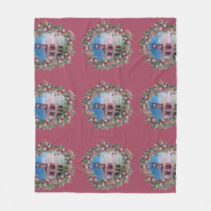 meine süße jamie blumen Geschenkpapier Fleecedecke