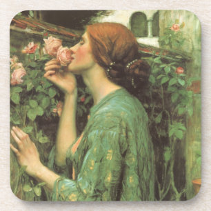 Meine süße Rose, oder Soul der Rose von Waterhouse Untersetzer
