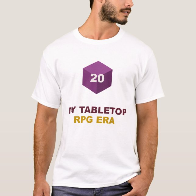 Meine Tabletop-RPG-Ära T-Shirt (Vorderseite)