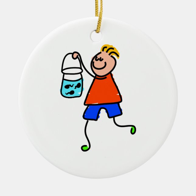 Meine Tadpoles Keramik Ornament (Vorne)