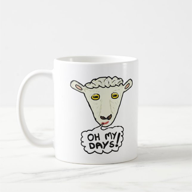 Meine Tage Kaffeetasse (Links)