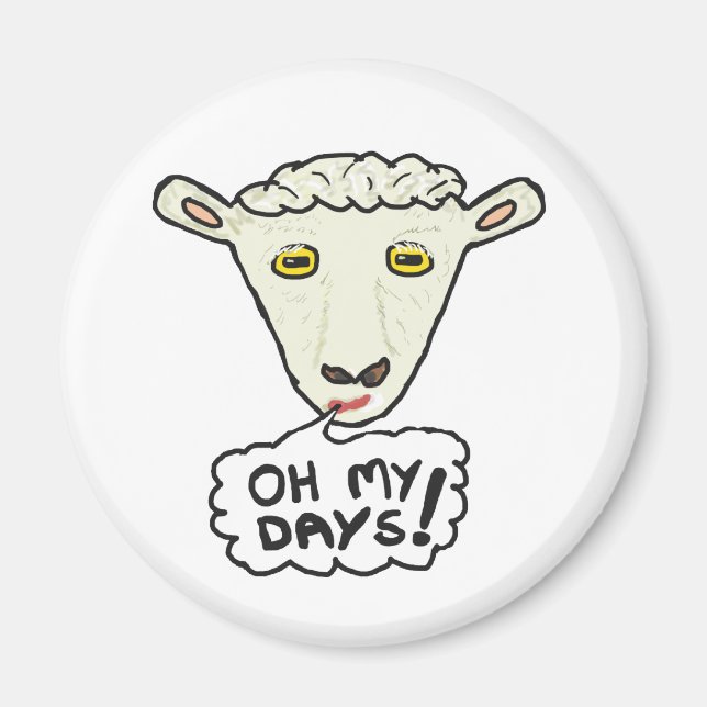 Meine Tage Magnet (Vorne)