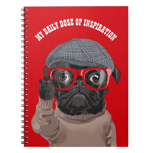 Meine tägliche Dosis Inspiration Notizblock (Vorderseite)