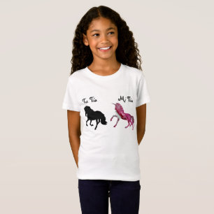 Meine Tante Du Humor Einhorn Pferd Familie T-Shirt