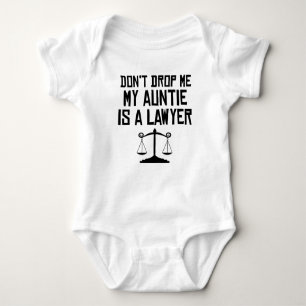 Meine Tante Is A Lawyer Baby Strampler