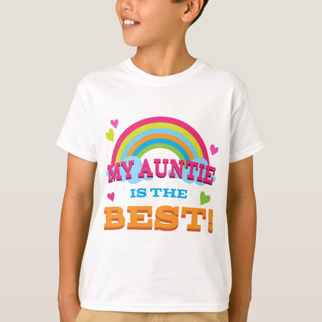 Meine Tante Is das Beste T-Shirt (Vorderseite)