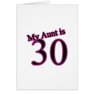 Meine Tante ist 30