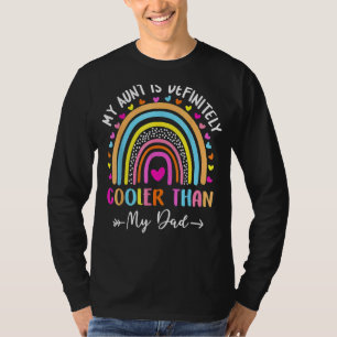 Meine Tante ist definitiv Cool als meine Vater Tan T-Shirt