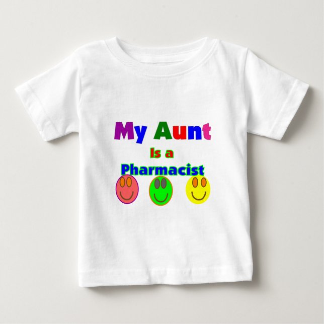 "Meine Tante ist ein Apotheker" Kindergeschenke Baby T-shirt (Vorderseite)