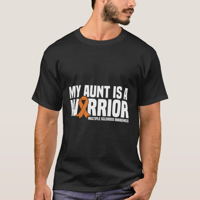 Meine Tante ist eine Kriegerin Frau Multiple Skler T-Shirt (Vorderseite)
