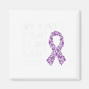 Meine Tante kämpft gegen meine Lila Fibromyalgie A Magnet
