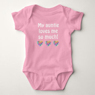 Meine Tante Liebe Me Baby Bodysuit Strampler