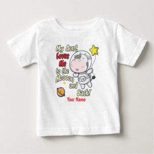 Meine Tante Liebe mein Astronaut Baby T-shirt