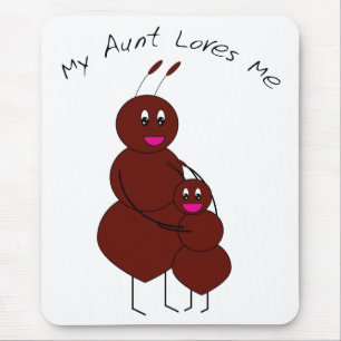 Meine Tante Lieben Ich Ant Mousepad