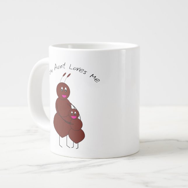 Meine Tante Lieben Tasse (Vorderseite Links)