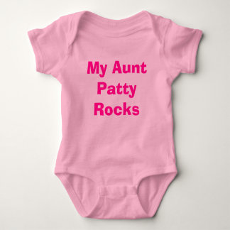 Meine Tante Patty Rocks Baby Strampler