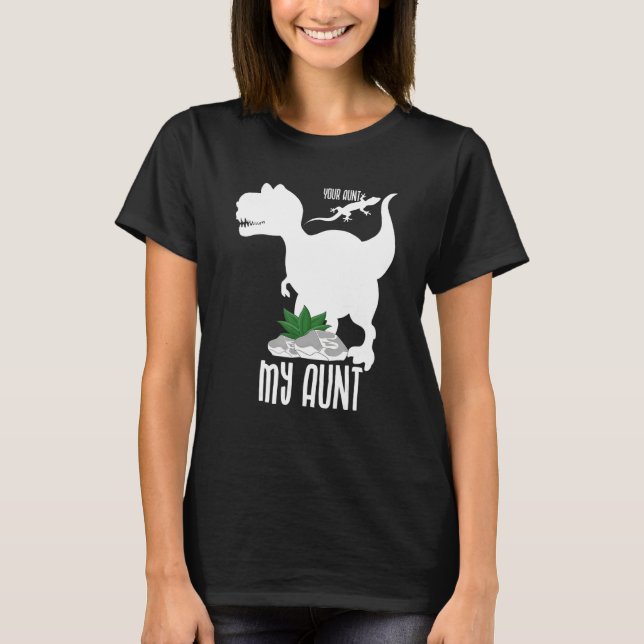 Meine Tante rex Tante Beste Mutter T-Shirt (Vorderseite)