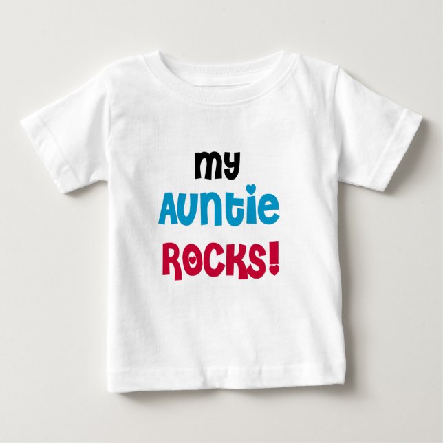 Meine Tante Rocks Tshirts und Geschenke (Vorderseite)