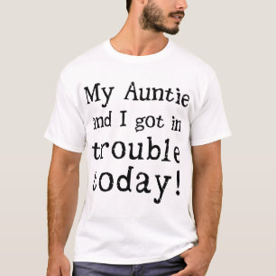 meine Tante und ich got des Problems im Autismus T-Shirt