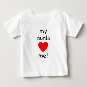 Meine Tanten-Liebe ich Baby T-shirt