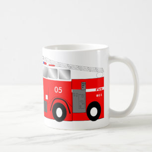 Meine Tasse ist ein FEUER-LKW