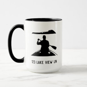 Meine Tasse Kanufahren am See