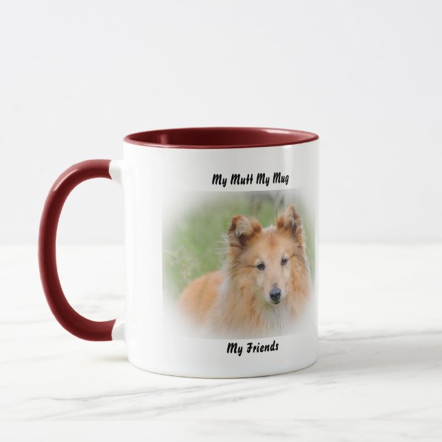 Meine Tasse Mutt meine Freunde. (Links)