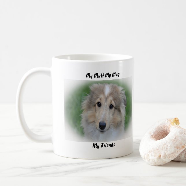 Meine Tasse Mutt meine Freunde. (Mit Donut)