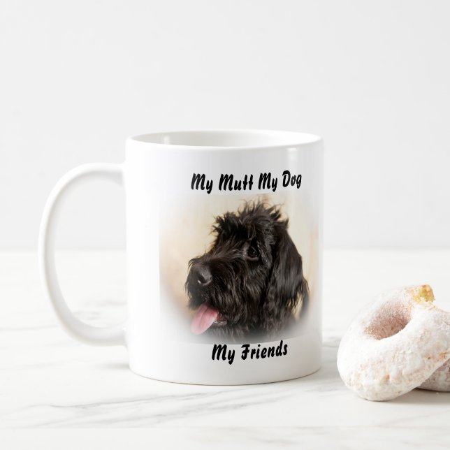 Meine Tasse Mutt meine Freunde. (Mit Donut)