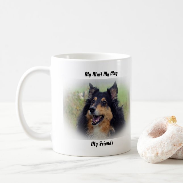 Meine Tasse Mutt meine Freunde. (Mit Donut)
