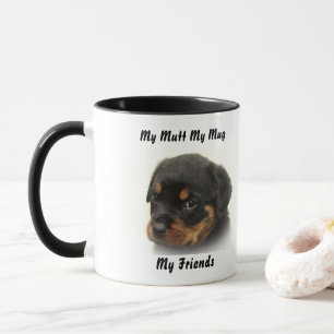 Meine Tasse Mutt meine Freunde.
