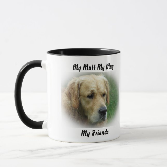 Meine Tasse Mutt meine Freunde. (Links)