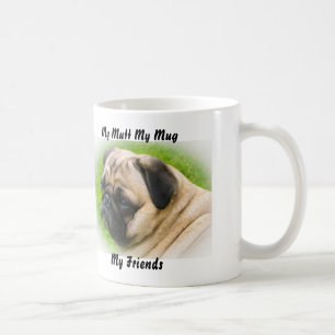 Meine Tasse Mutt meine Freunde.