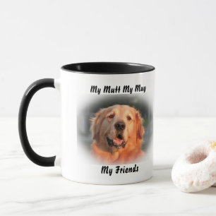 Meine Tasse Mutt meine Freunde.