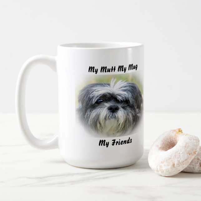 Meine Tasse Mutt meine Freunde. (Mit Donut)